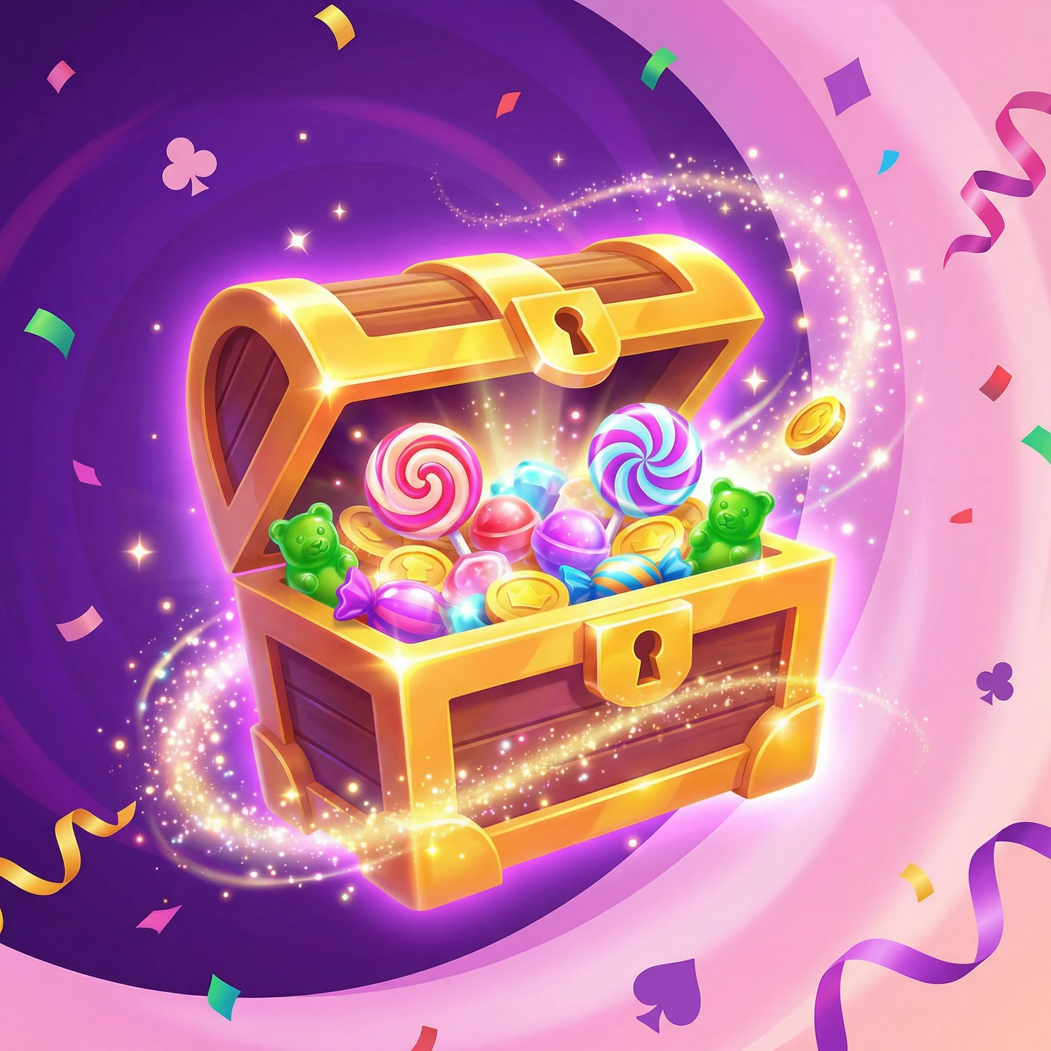 Baú de tesouro com bônus de boas-vindas soccerbet